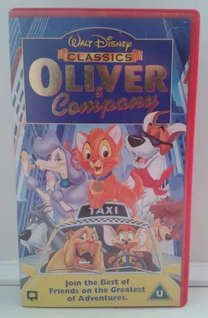 Oliver Company Walt Disney Classics Vhs D U