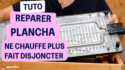 Comment réparer une plancha électrique qui ne chauffe plus ou fait