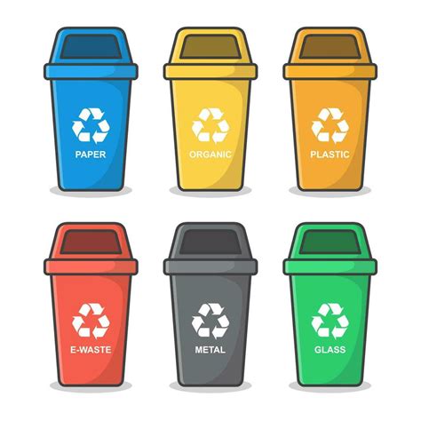 azul reciclar compartimiento con reciclar símbolo vector icono