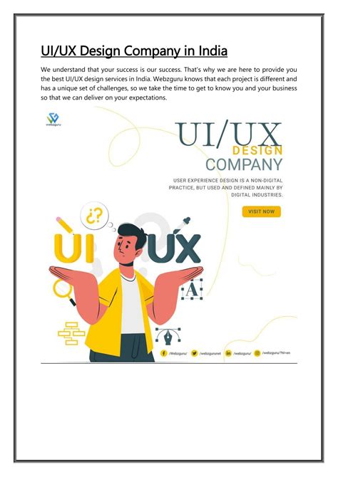 Ppt Ui Ux Design Company In India Powerpoint Presentation Free