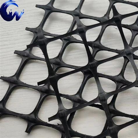 30kn Grid Mesh Biaxial Pp Plastic Geogrid For Road Reinforcement