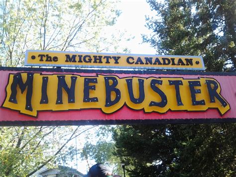 The Mighty Canadian Minebuster Canadas Wonderland Summer 2012