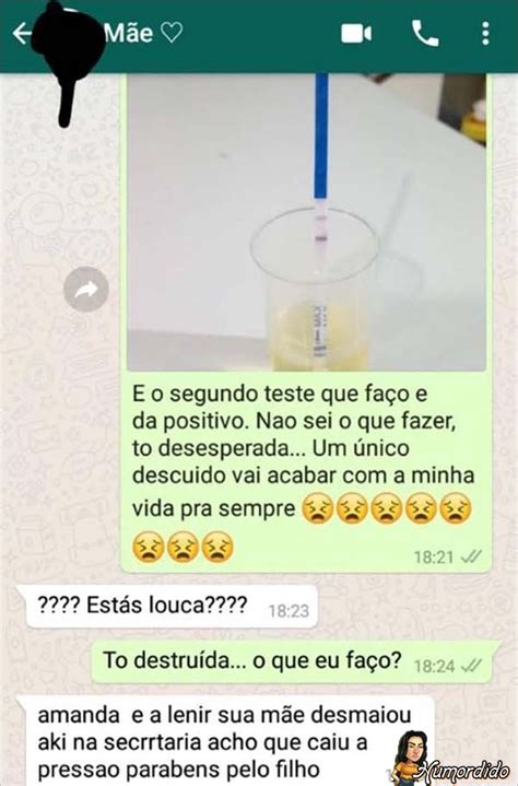 Nunca conte para sua mãe que você está grávida por mensagem no WhatsApp