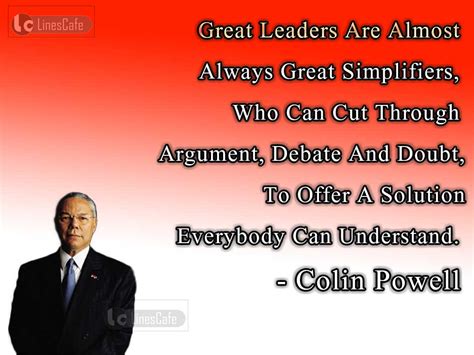 General Colin Powell Top Best Quotes With Pictures