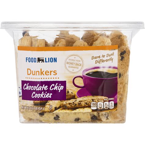 Food Lion Chocolate Chip Dunkers 16 Oz Delivery Or Pickup Near Me