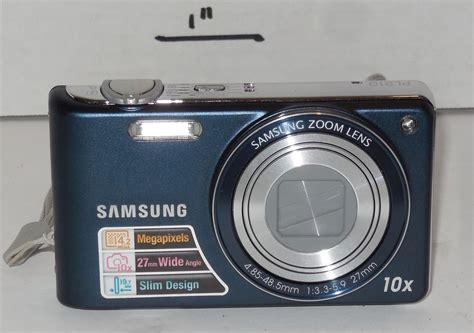 Samsung PL Series PL210 14.2MP Digital Camera - Blue Tested Work ...