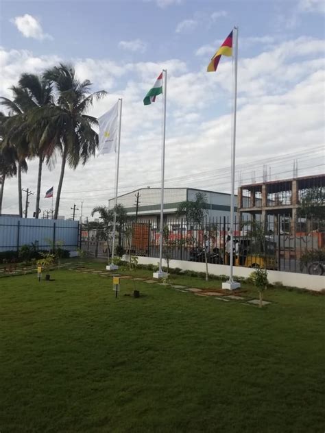 Hot Dip Galvanized Flag Mast Pole At Rs In Chennai Id