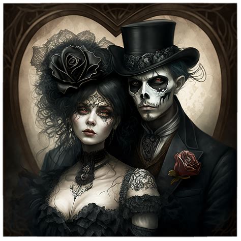 Gothic Love In 2023 Gothic Fantasy Art Dark Art Drawings Beautiful