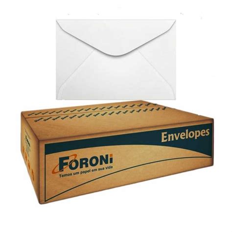 Envelope Foroni Carta Branco 114x162mm Shopee Brasil