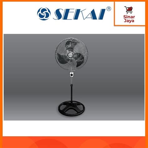 Jual SEKAI SFN 1808 Stand Fan Tornado Besi 18 Inci Kipas Angin Berdiri