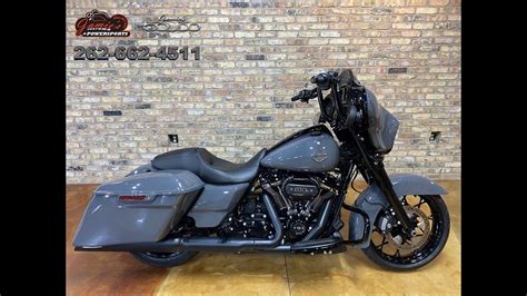 2022 Harley Davidson FLHXS Street Glide Special Gunship Gray YouTube