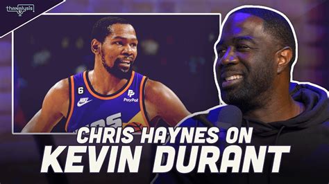 Chris Haynes Tells The Story Of Kevin Durant Joining His Podcast After