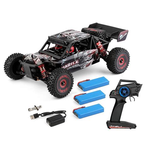 Wltoys 124016 V2 Upgraded 4300KV Motor 1 12 2 4G 4WD 75km H Metal