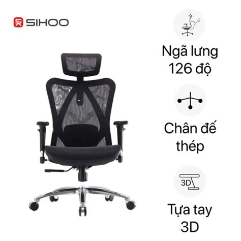 Ghế Công Thái Học Sihoo M57 Giao Nhanh Giá Tốt 01 2025