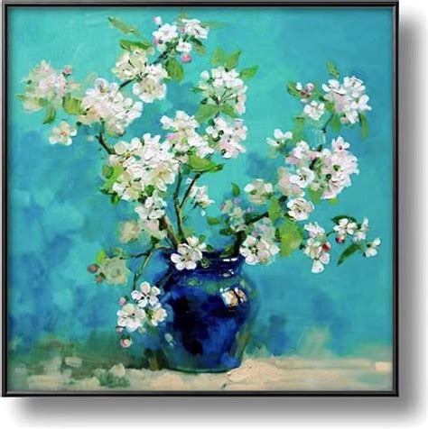 Amazon Niho Jiuma Diamond Painting Kits Van Gogh Apricot Flowers