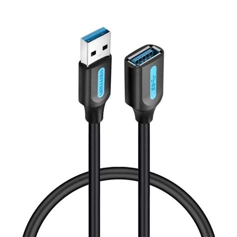 Cabo De Extens O Usb Usb Macho Vention Cbhbi M Preto