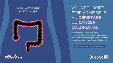 D Pistage Du Cancer Colorectal Cisss De Lanaudi Re