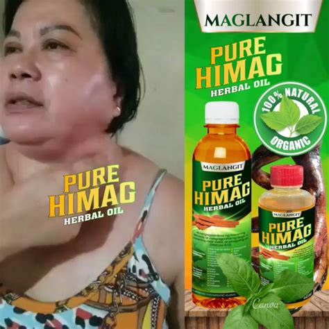 Himag Herbal Oil Massage Oil Pain Reliever Organic Oil Healing Oil Original Maglangit Himag