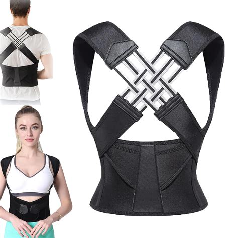 Adjustable Back Posture Belt Office Home Gym Unisex Back Straightener