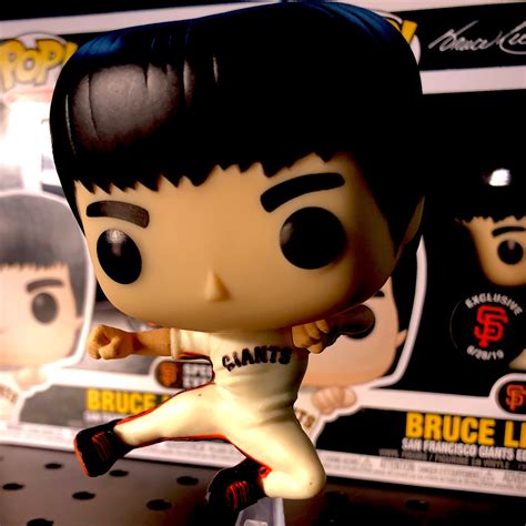 Bruce Lee San Francisco Giants Funko Pop Ltd Ed Figurine Shop The