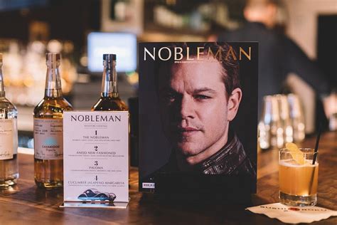 Nobleman Spring Issue Release Party Featuring Matt Damon Exclusive