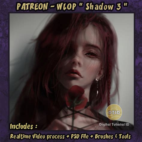 Jual Patreon Wlop Shadow 3 Complete Videopsdbrush Kota