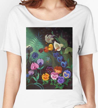 Silhouette Alice In Wonderland Relaxed Fit T Shirt For Sale By