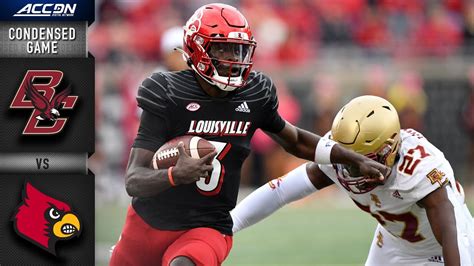 Boston College Vs Louisville Condensed Game 2021 ACC Football YouTube