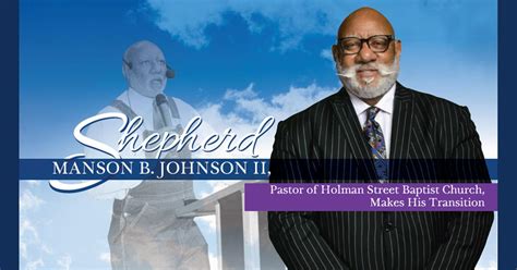 Shepherd Manson B Johnson Ii Teacher And Community Leader Who Lived