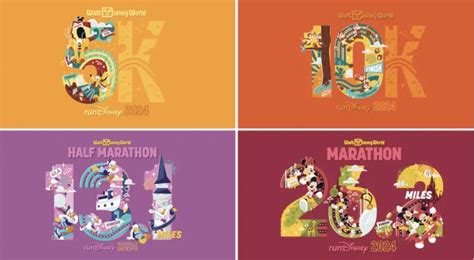 THEMES ANNOUNCED for the 2024 Disney World Marathon Weekend - Disney by Mark