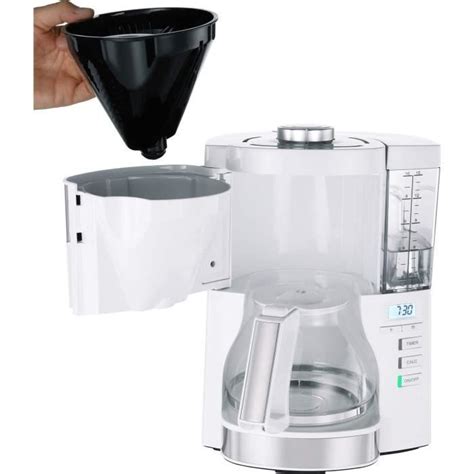 Melitta Look V Timer 1025 07 Cafetière filtre programmable 10 à 15