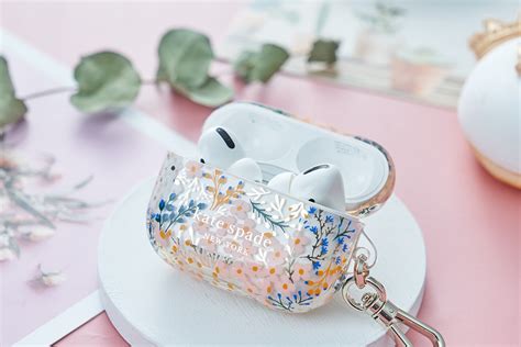 【kate Spade】airpods Pro 矽膠保護套 祕密花園 The Lab