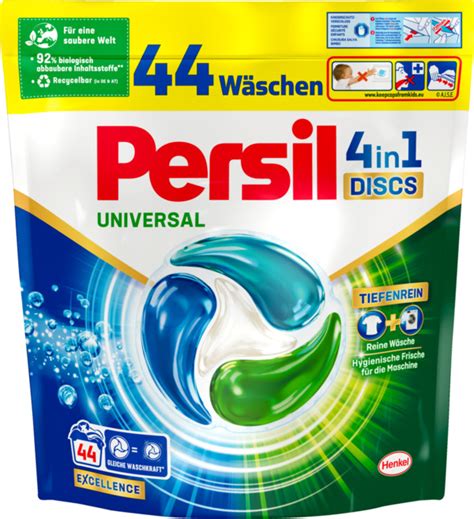 Persil Universal 4in1 Discs 44WL von ROSSMANN für 11,49 € ansehen!