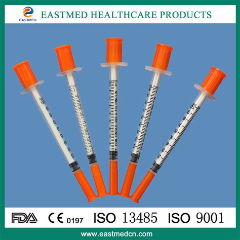 Medical Sterile Disposable Insulin Syringes With Needle China