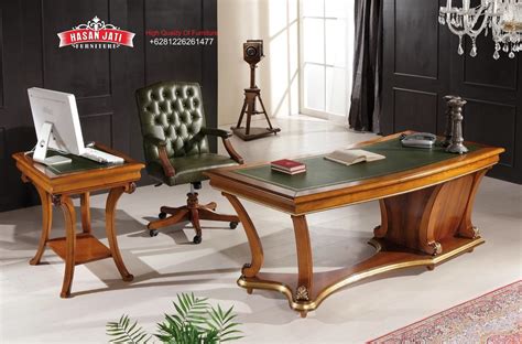 Meja Kantor Classic Modern Jual Meja Direktur Kayu Minimalis