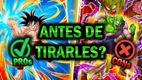 Early Analisis Pros Y Cons De Goku Y Piccolo Jr Dbz Dokkan Battle