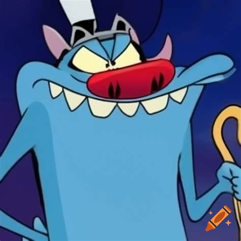 Oggy cartoon character on Craiyon