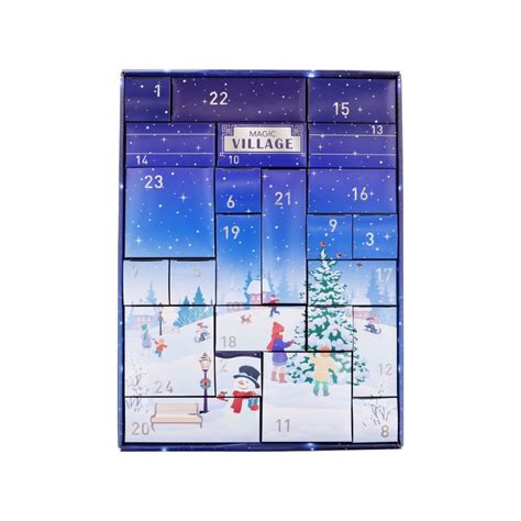 Calendar De Advent Cu Cadouri Pentru Decorarea Satului De Craciun Emagro