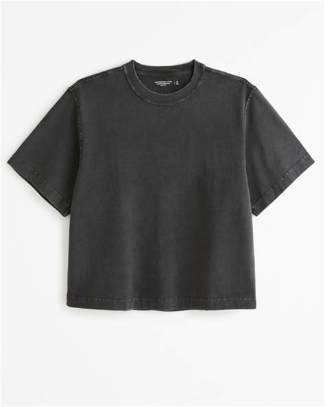 Mens Premium Heavyweight Cropped Tee Mens Sale