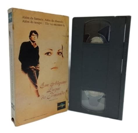 Fita Vhs Em Algum Lugar Do Passado Christopher Reeve Legenda Mercadolivre