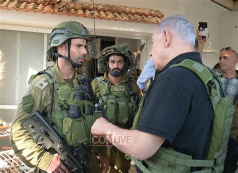 Idf Soldiers Amass At Gaza Border Bibi Visits Troops