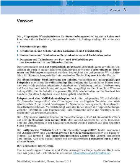 Allgemeine Wirtschaftslehre für Steuerfachangestellte PDF