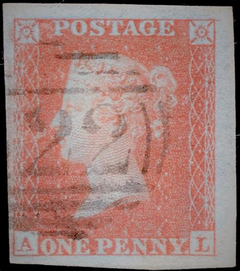 John Kinnard Stamps SG 8 B2 1d Red Plate 152 Superb Margins Very