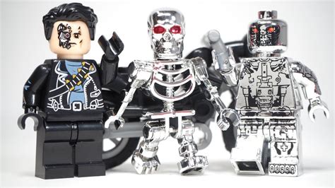 Lego Terminator T 800 Unofficial Lego Minifigures Youtube