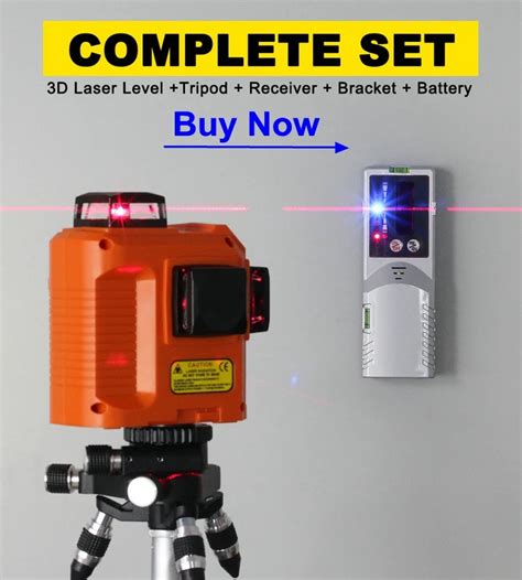 Kaitian Laser Level Tripod Green 4D 16Lines Self Leveling Vertical