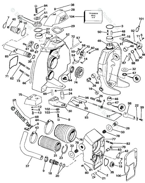 Omc Gimbal Housing Diagram