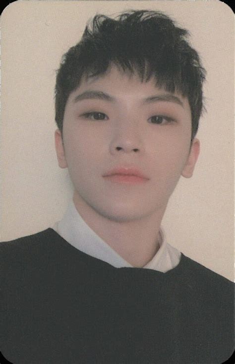 Seventeen You Made My Dawn Before Dawn Woozi Trading Card Black