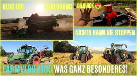 FarmVlog 100 Was BESONDERES Erntezeit Im Getreide Und Heu YouTube