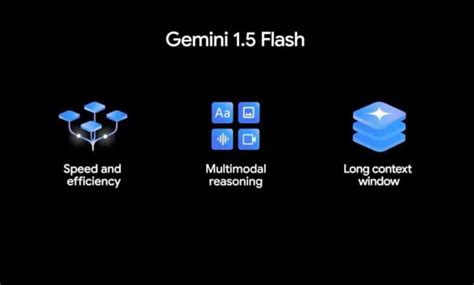 جوجل تكشف عن نموذج الذكاء الاصطناعي الجديد Gemini 1 5 Flash البوابة