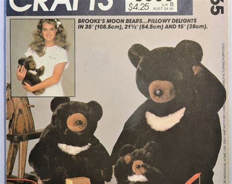 Simplicity 2115 Mccalls 9547 Memory Bear Pattern Stuffed Bear With